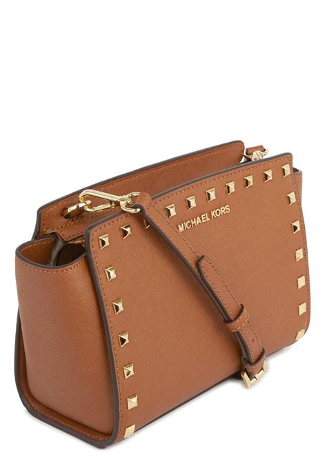 michael kors selma bag brown|michael kors large selma bag.